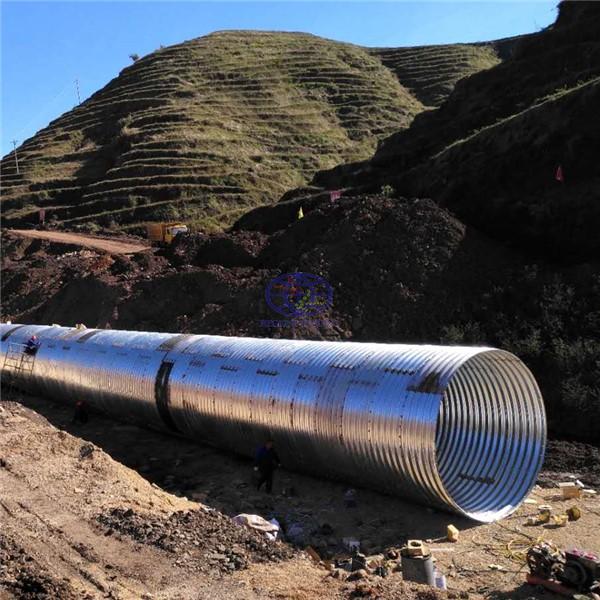 supply corrugated steel culvert pipe to South Sudan